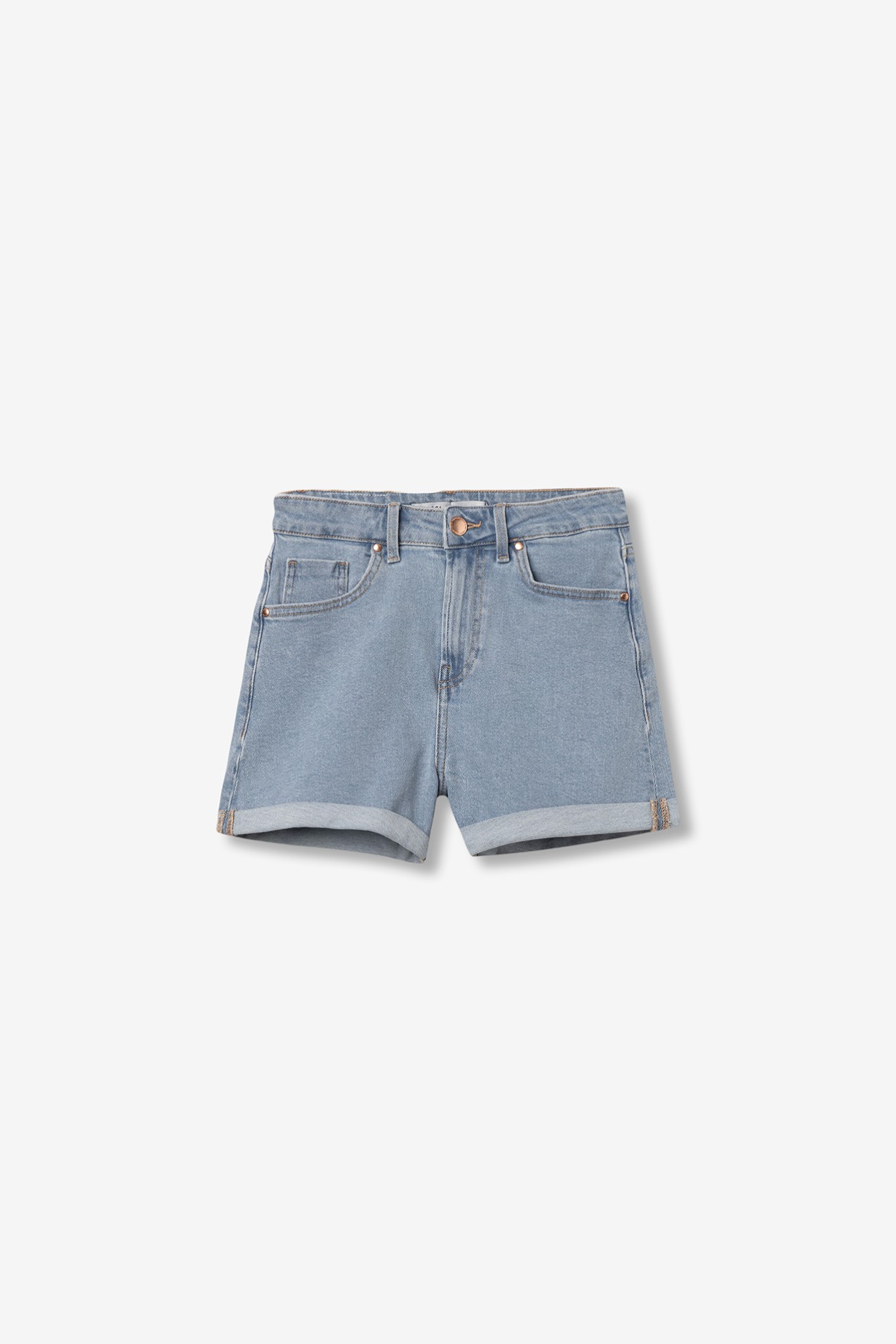 Light Blue Denim Shorts