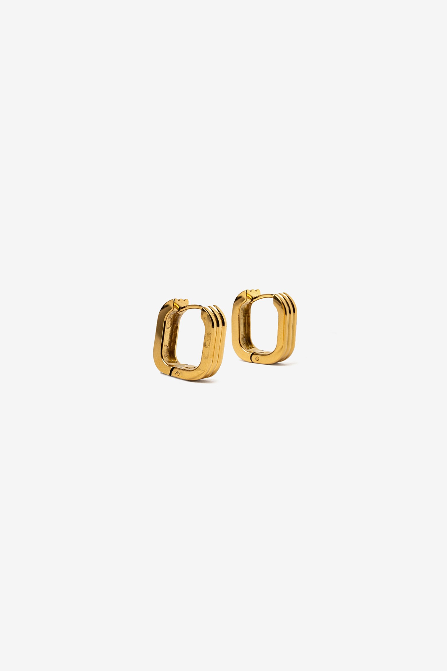 Golden Hoop Earrings