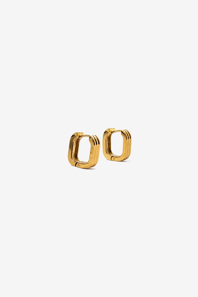 Golden Hoop Earrings