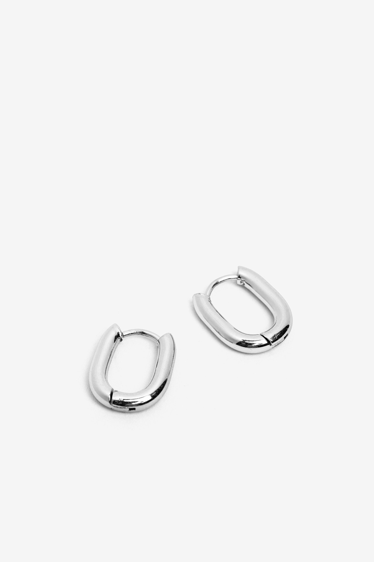 Silver Hoop Earrings