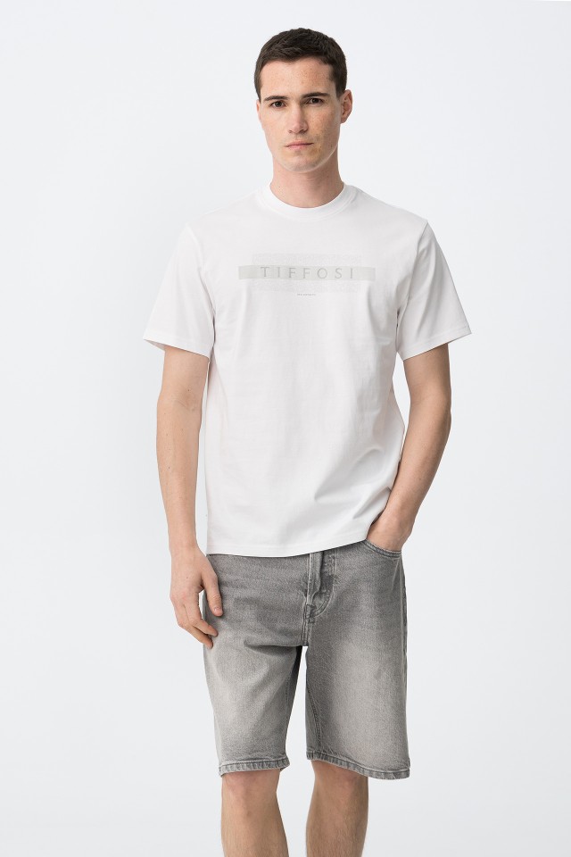 White Regular Fit T-shirt
