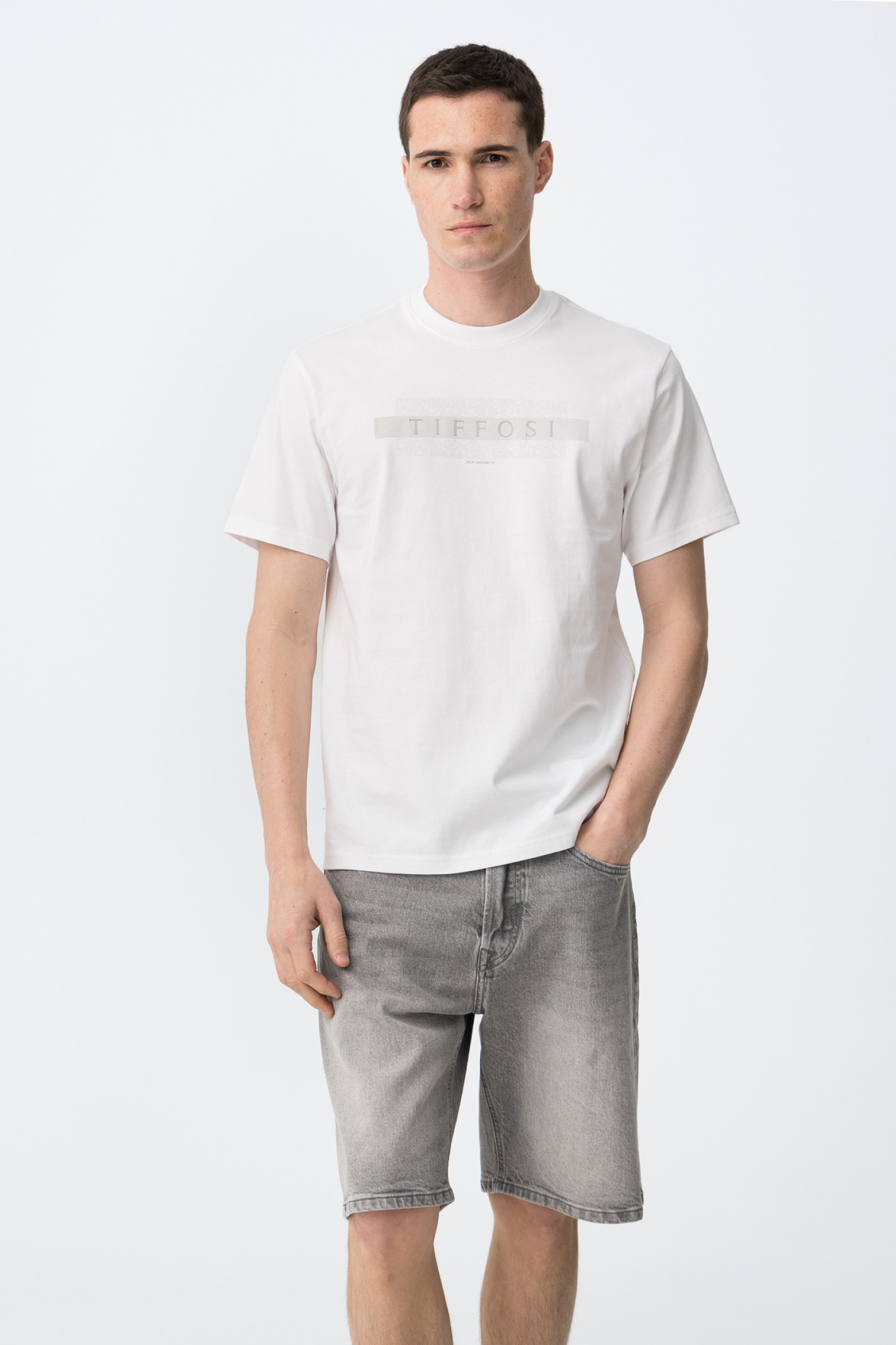 White Regular Fit T-shirt