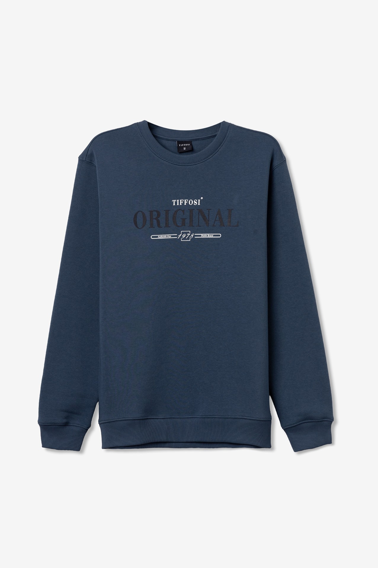Blue Oversized Sweatshirt