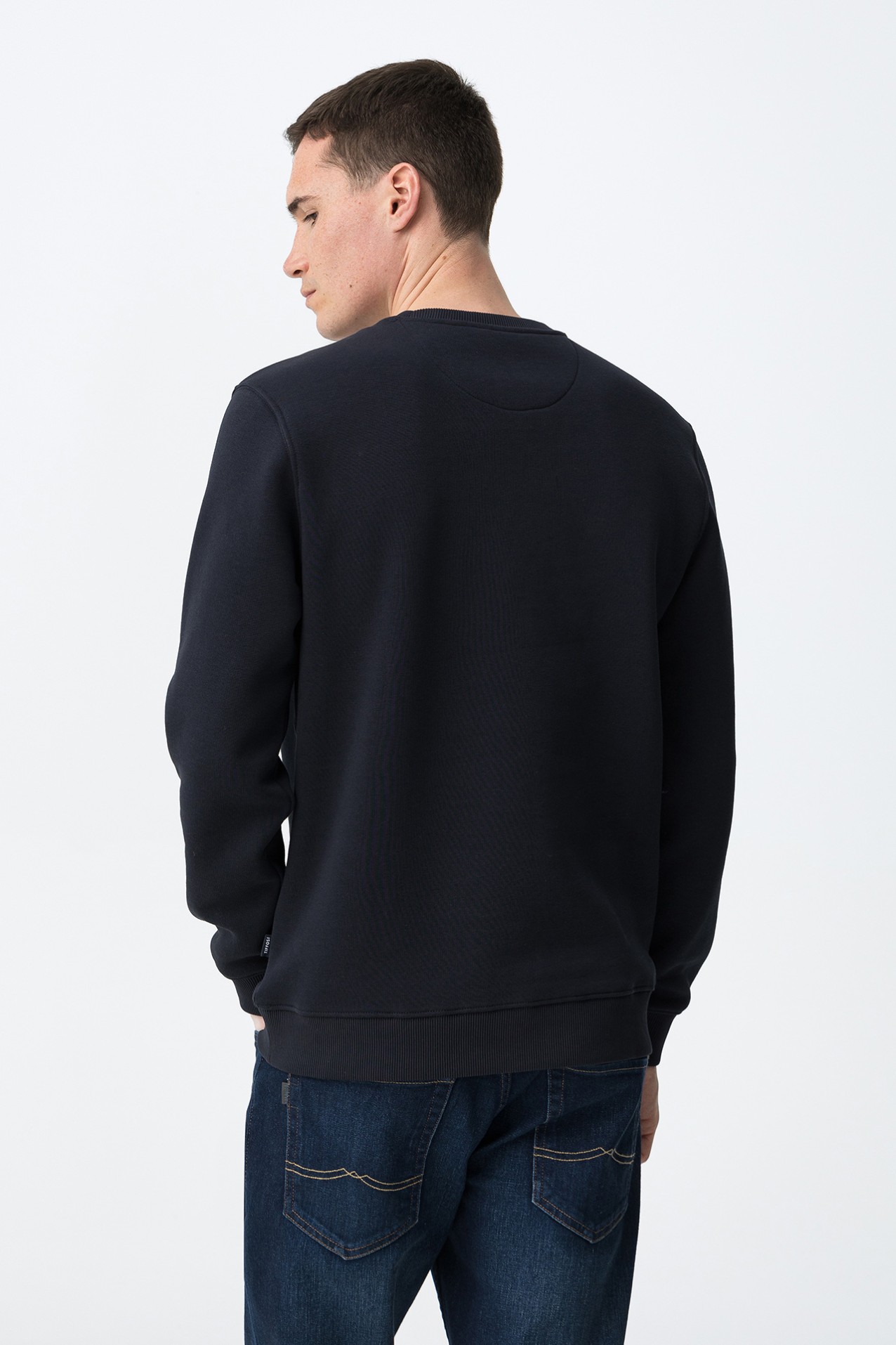 Camisola azul vibe casual