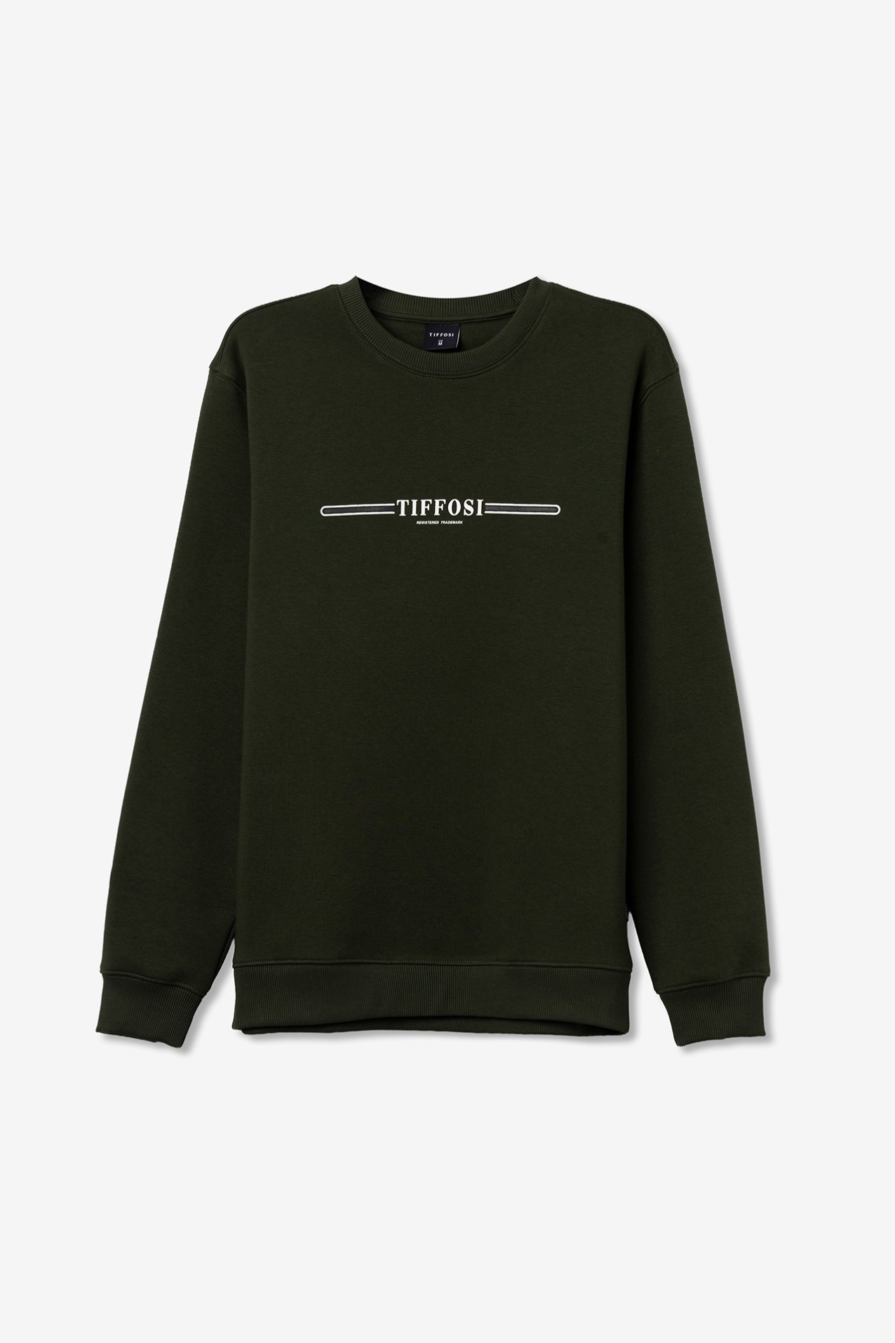 Sudadera verde casual
