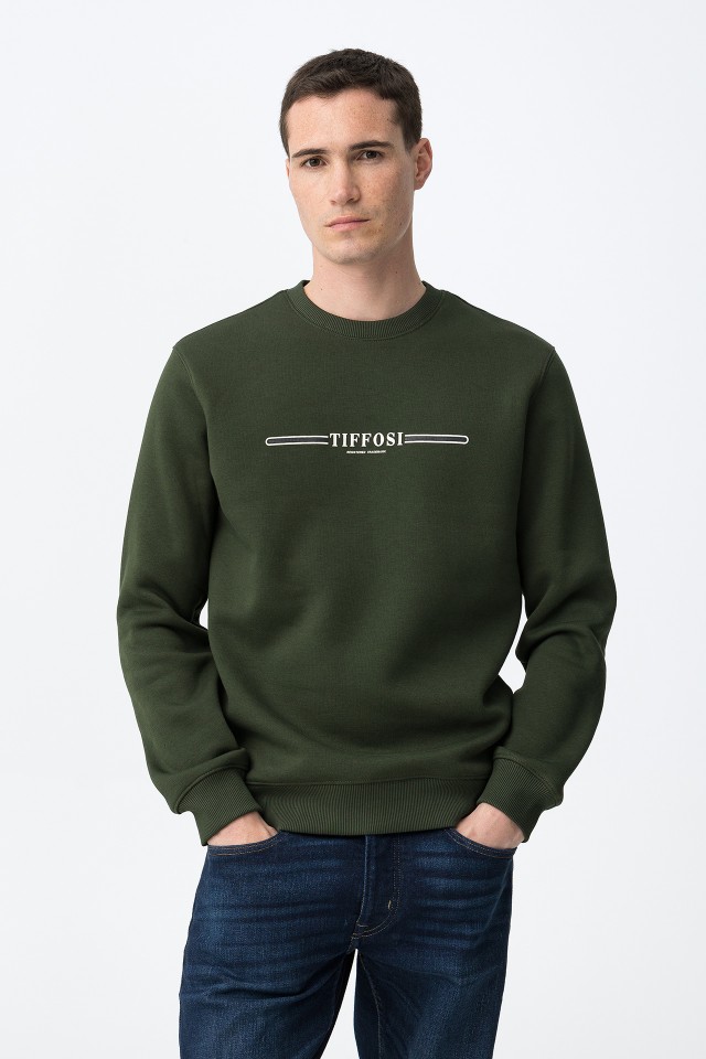 Sudadera verde casual Sudadera verde casual