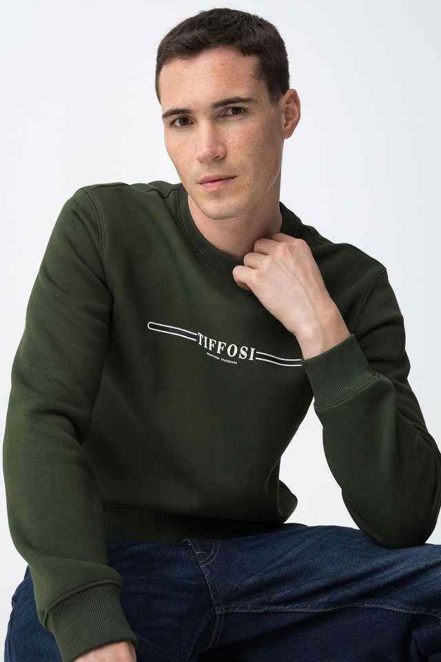 Green Crewneck Sweatshirt