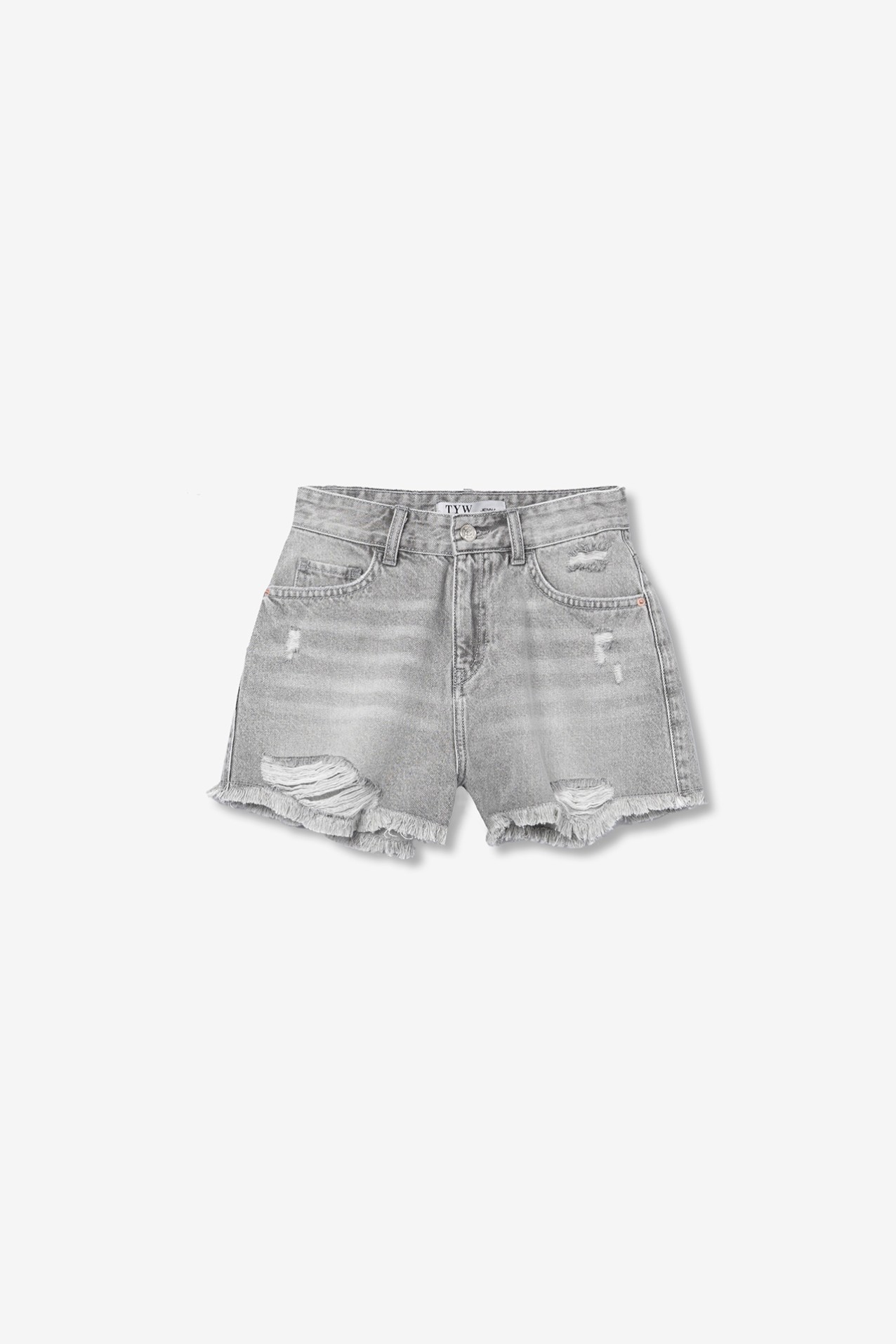 Shorts vaqueros desgastados