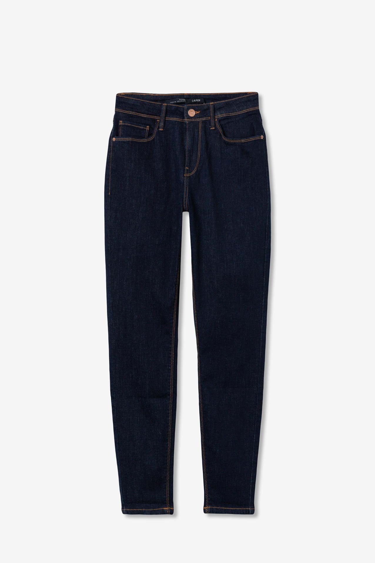 Jeans Lauren Skinny Cintura Alta