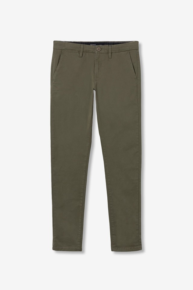 Calças Chino Slim Fit Calças Chino Slim Fit