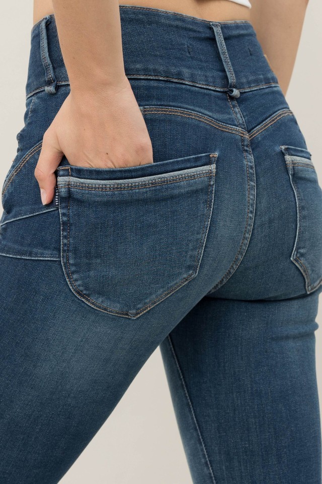 Skinny Jeans Double-Up Skinny Jeans Double-Up