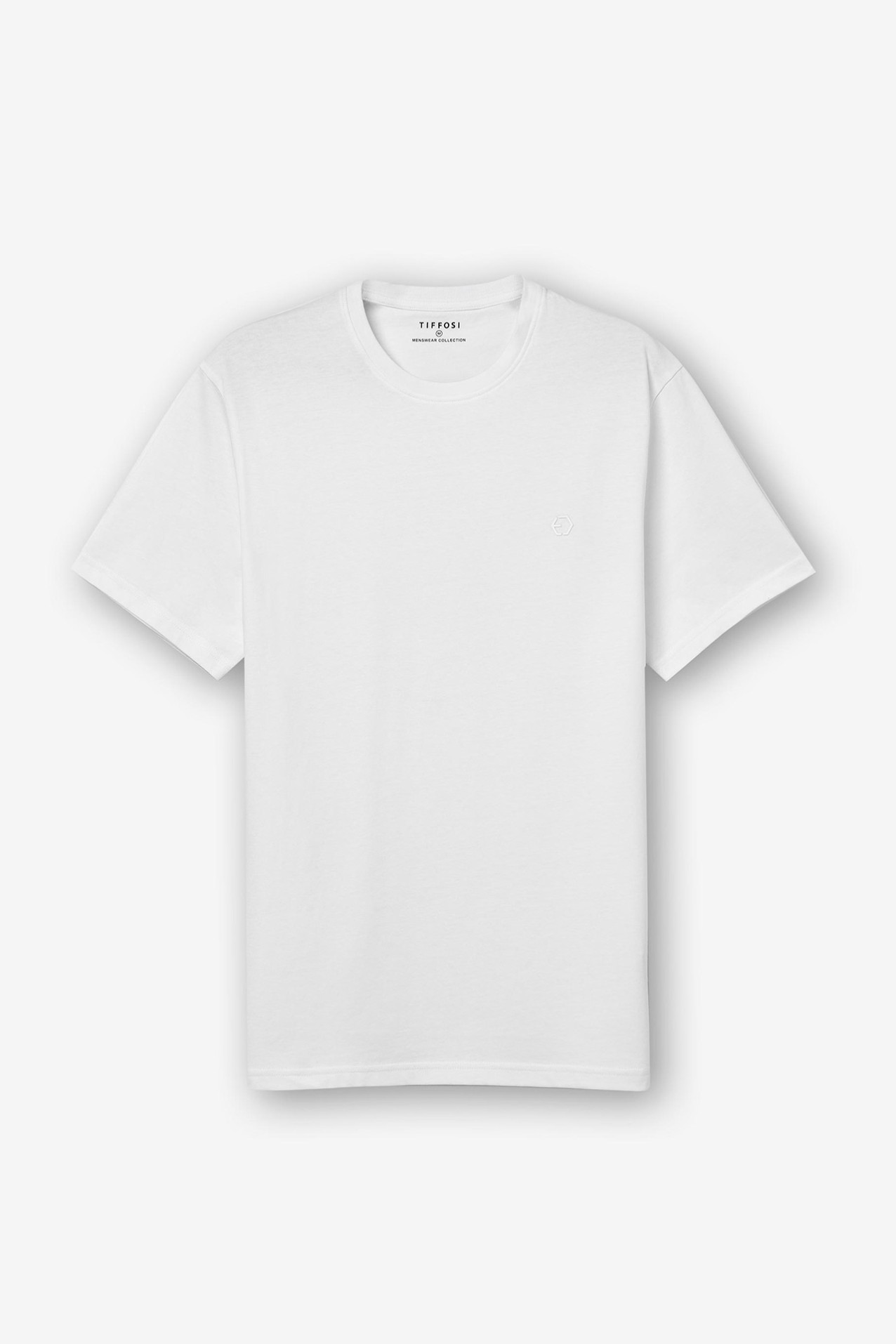 T-shirt de Algod�o com Relevo