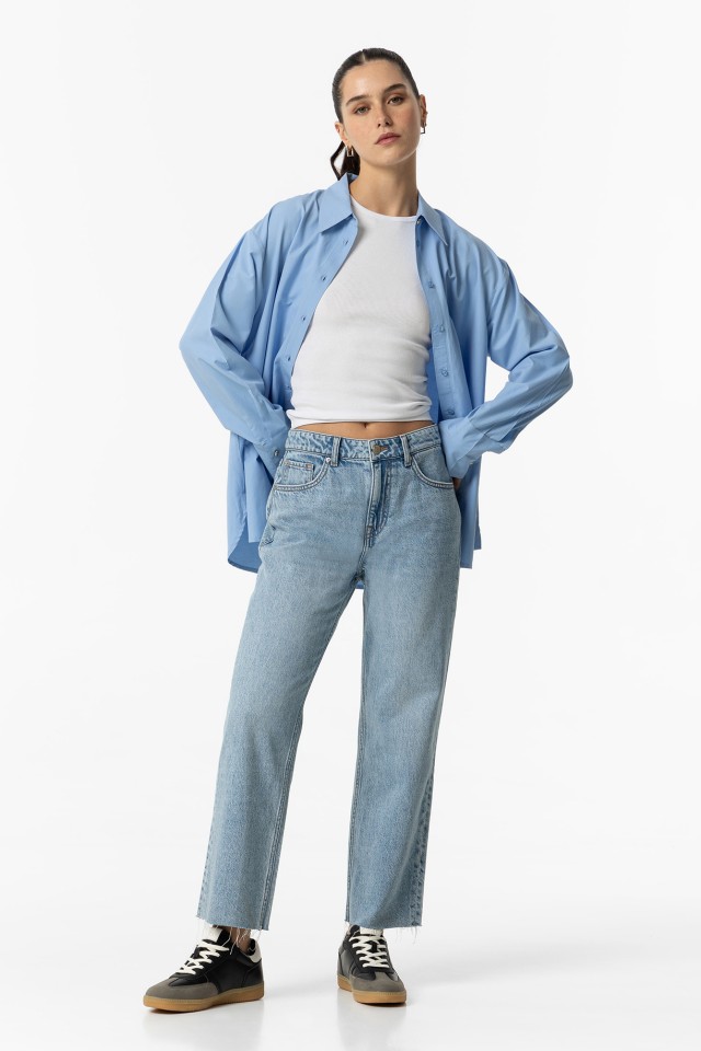 Cropped Straight Jeans Solange Cropped Straight Jeans Solange