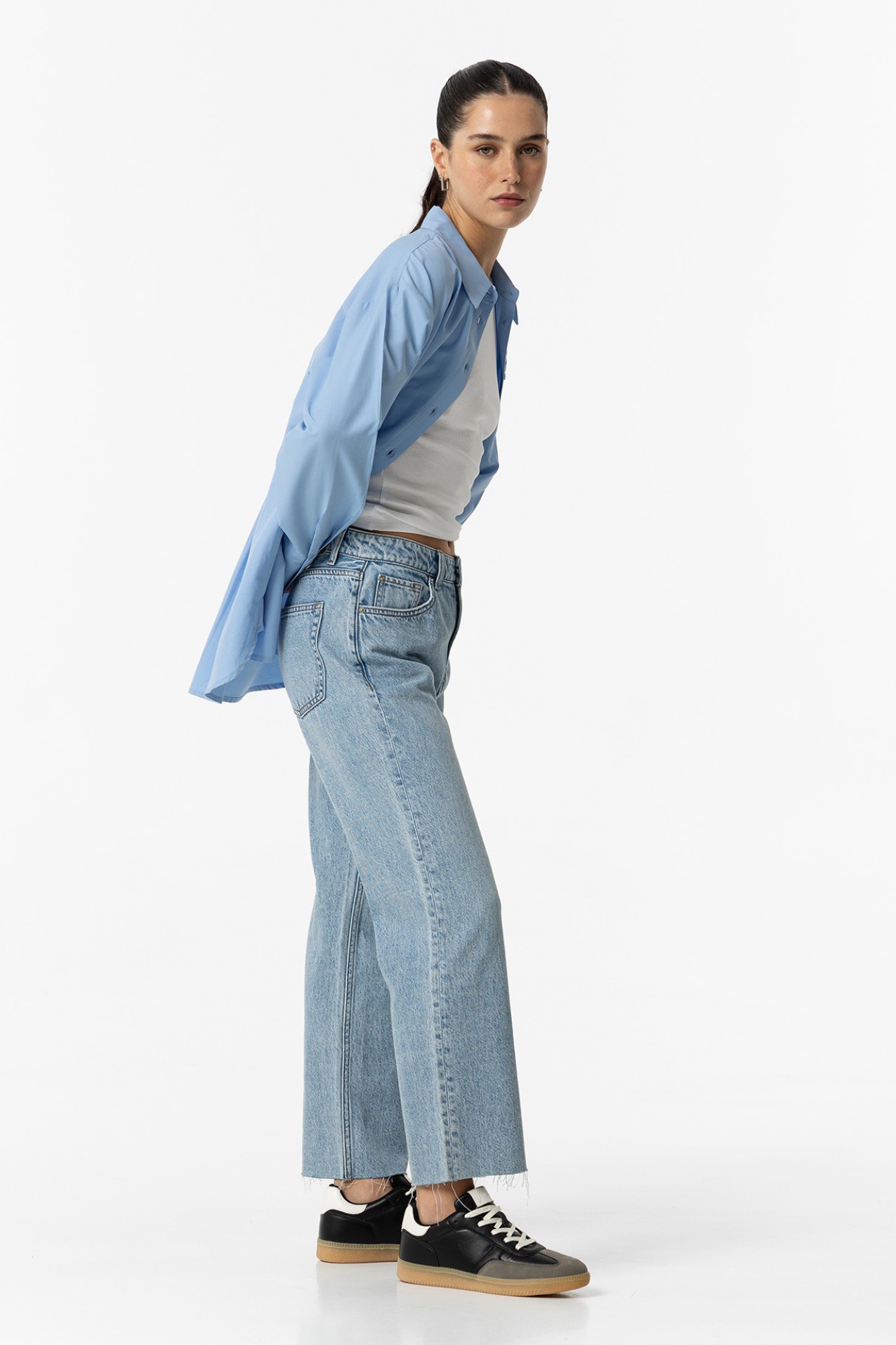 Cropped Straight Jeans Solange