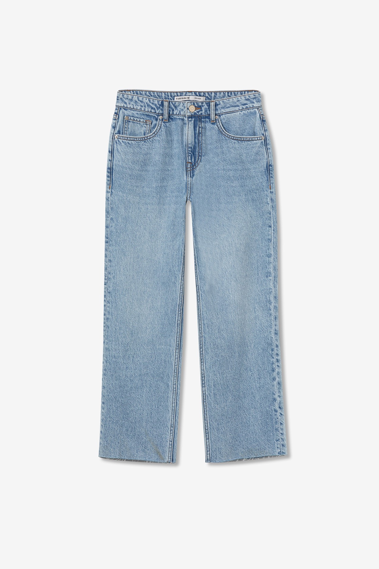 Cropped Straight Jeans Solange