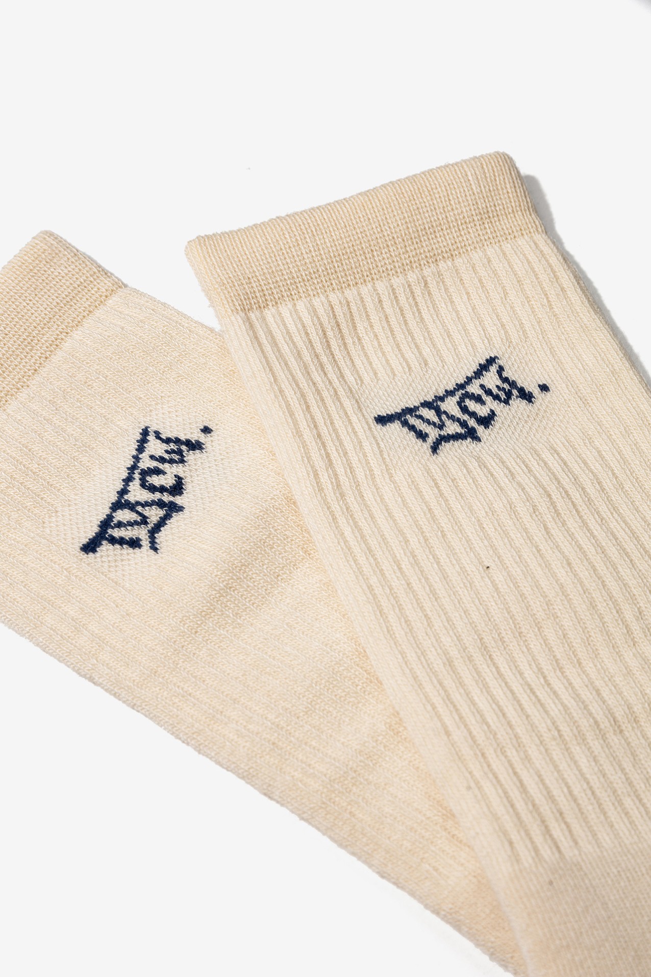 Beige Socks Classic Cut