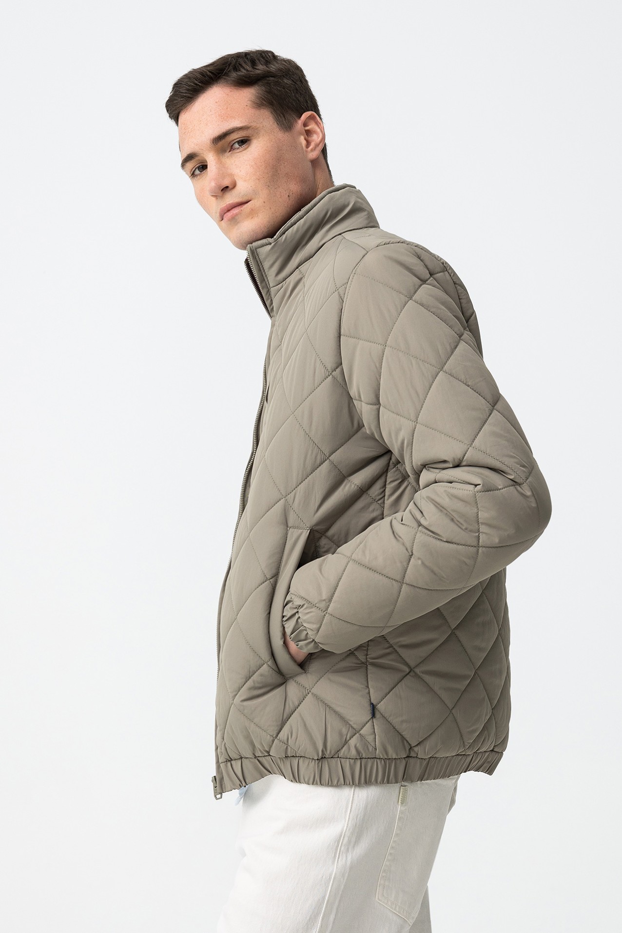 Quilted Green Jacket