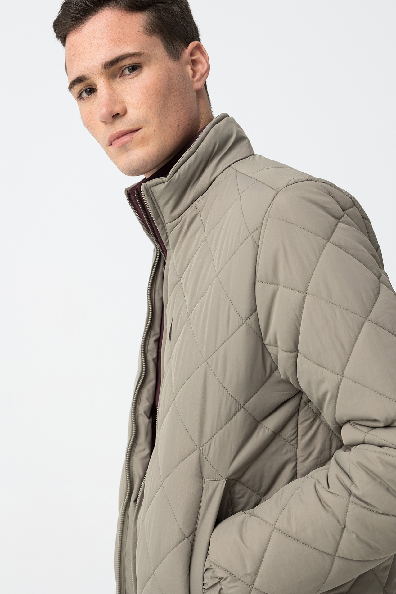 Quilted Green Jacket