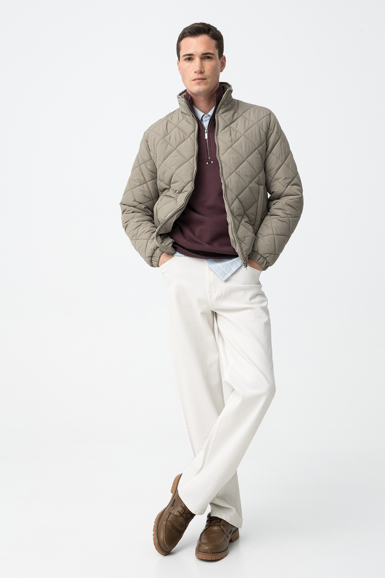 Quilted Green Jacket