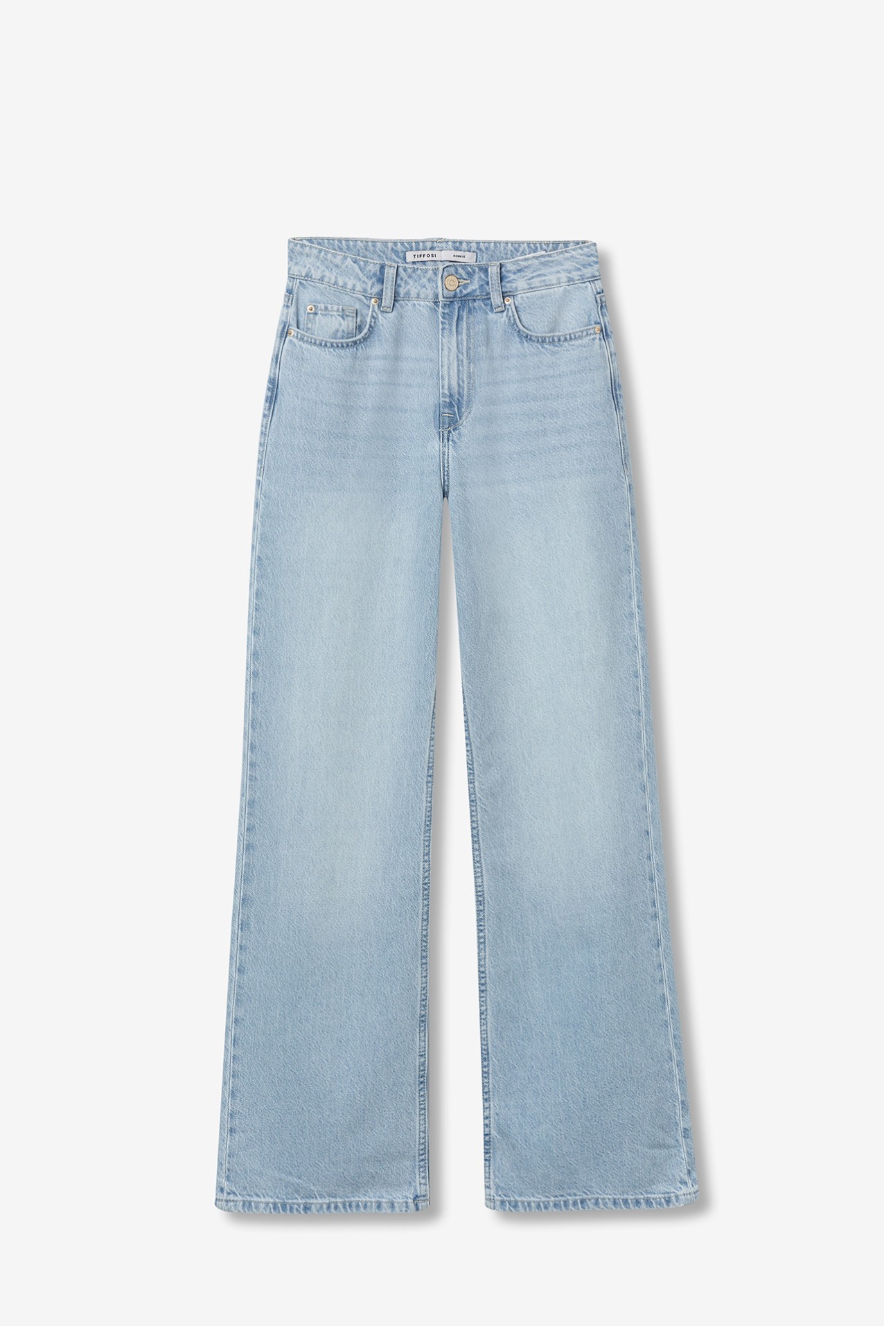 High-Waisted Wide Leg Jeans