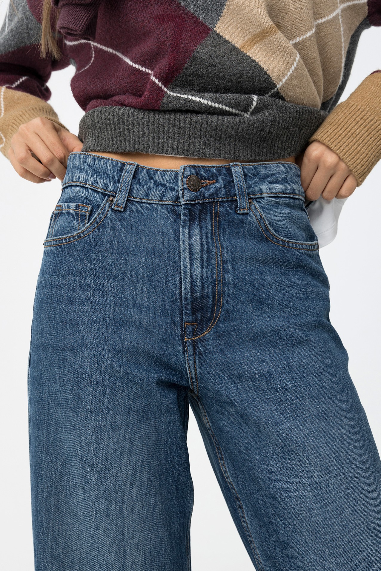 Bonnye Wide-Leg High-Waist Jeans