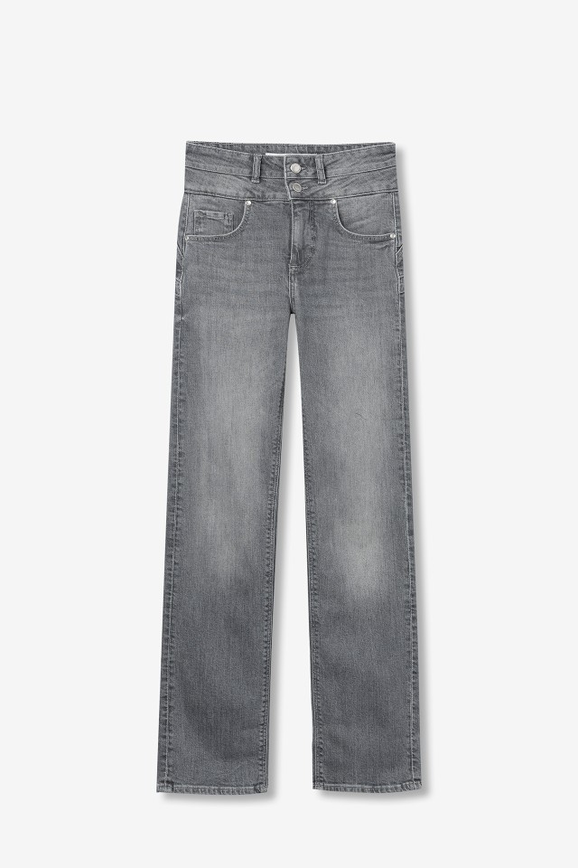 High-Waisted Straight Jeans High-Waisted Straight Jeans
