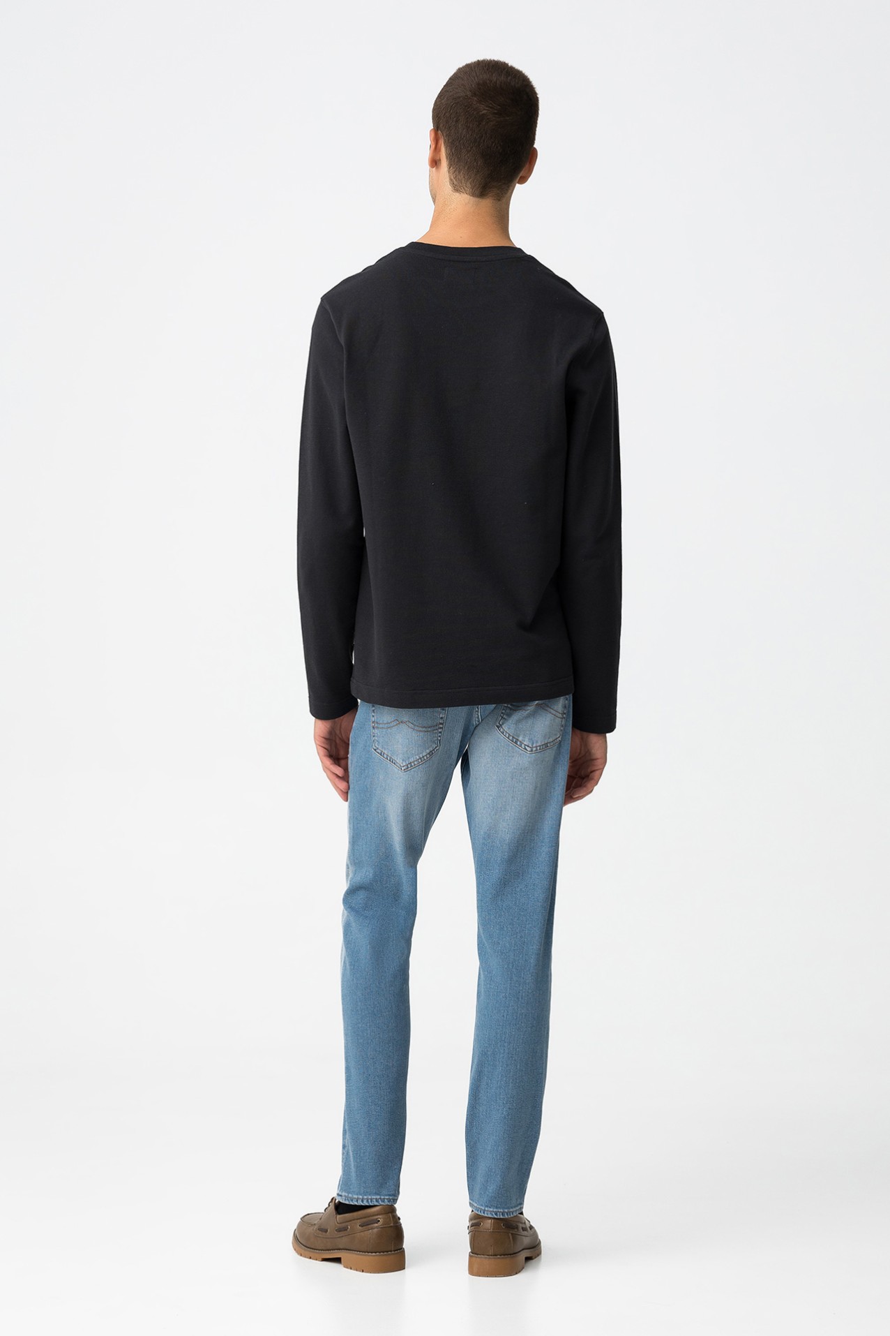 Light Blue Tapered Jeans
