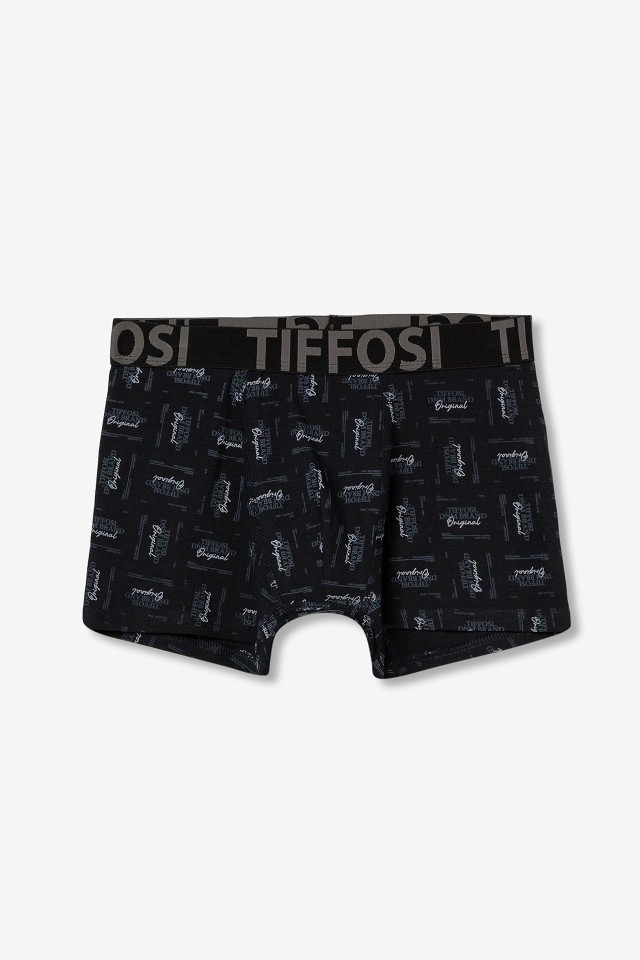Boxers azul marino estampados