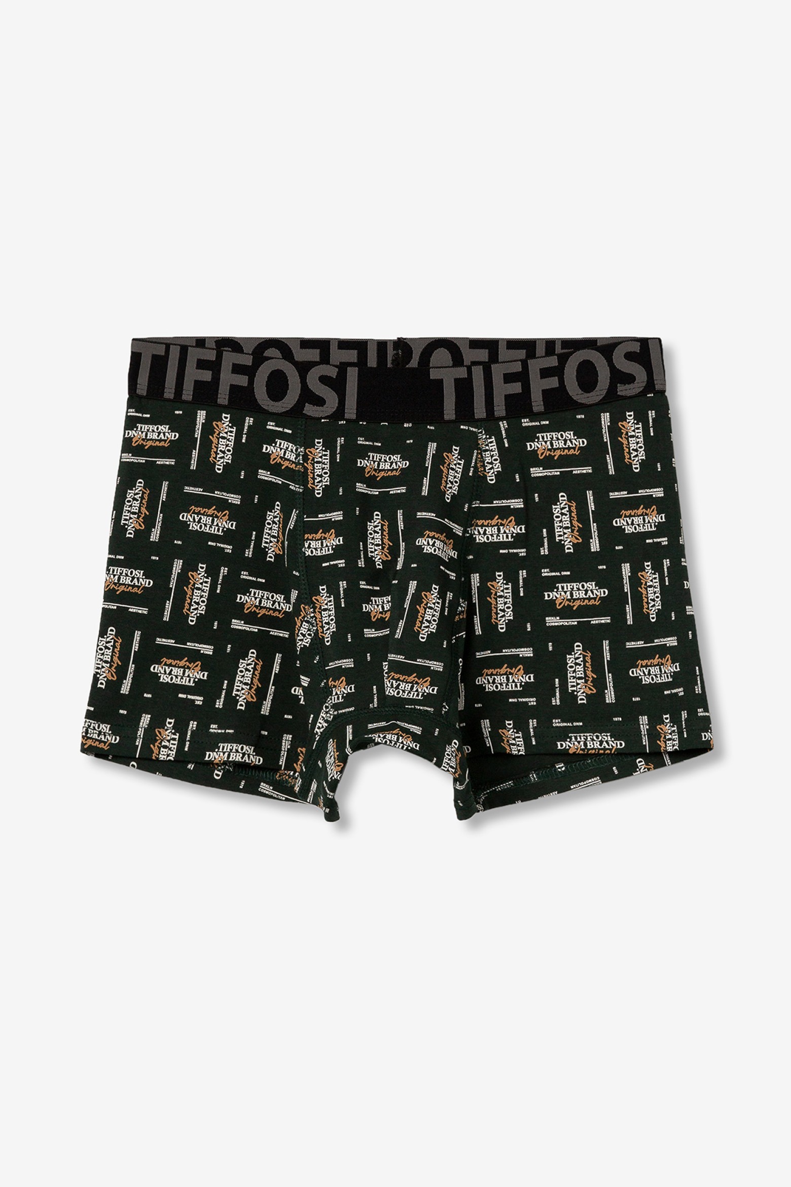 Dark Green Graphic Boxers