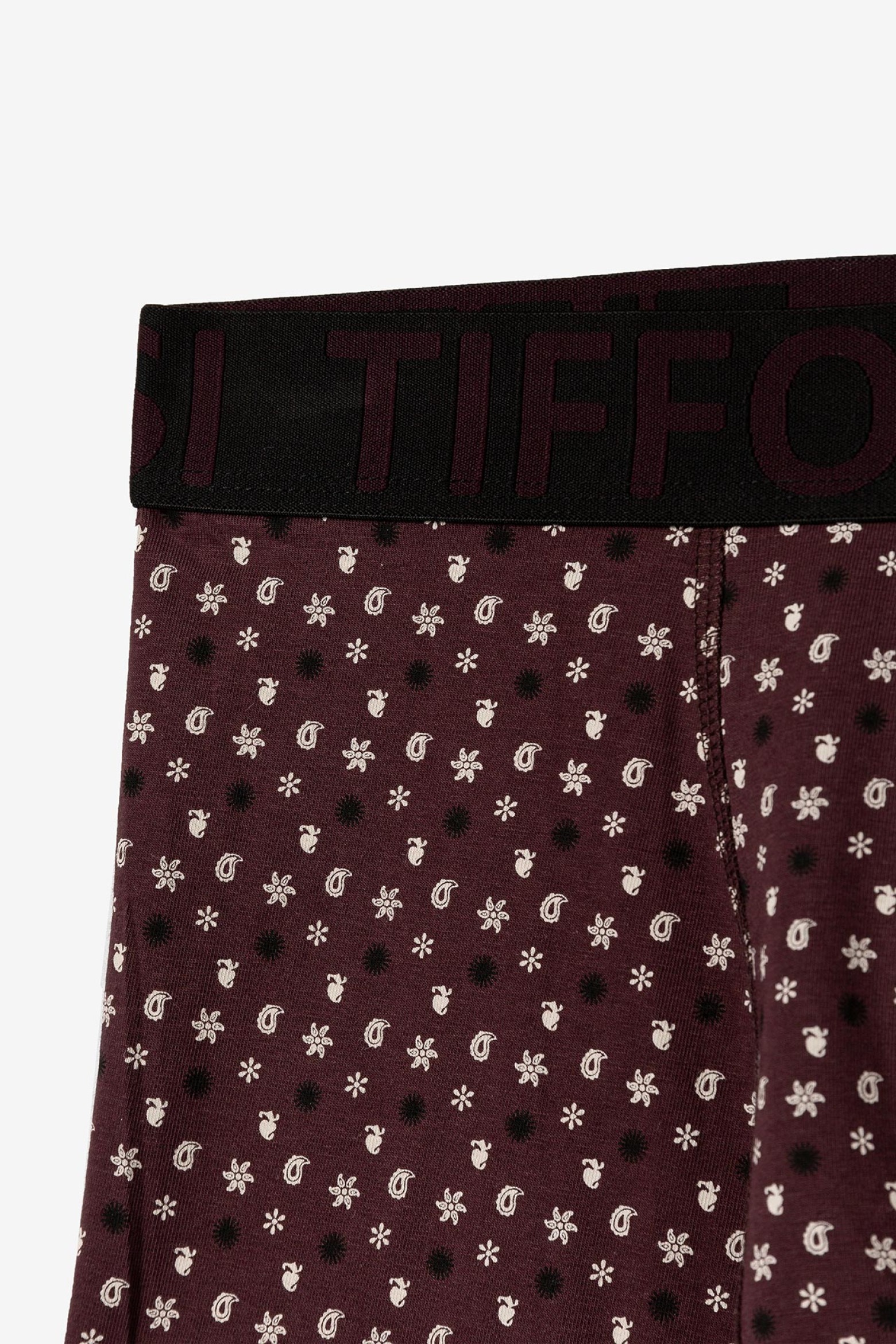 Boxers Florales Marrones