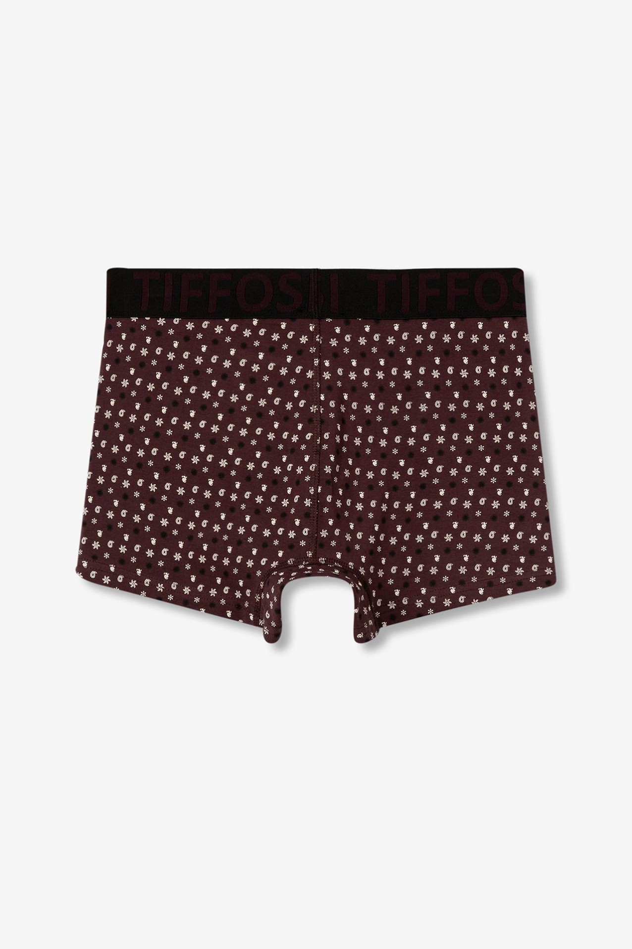 Boxers Florales Marrones