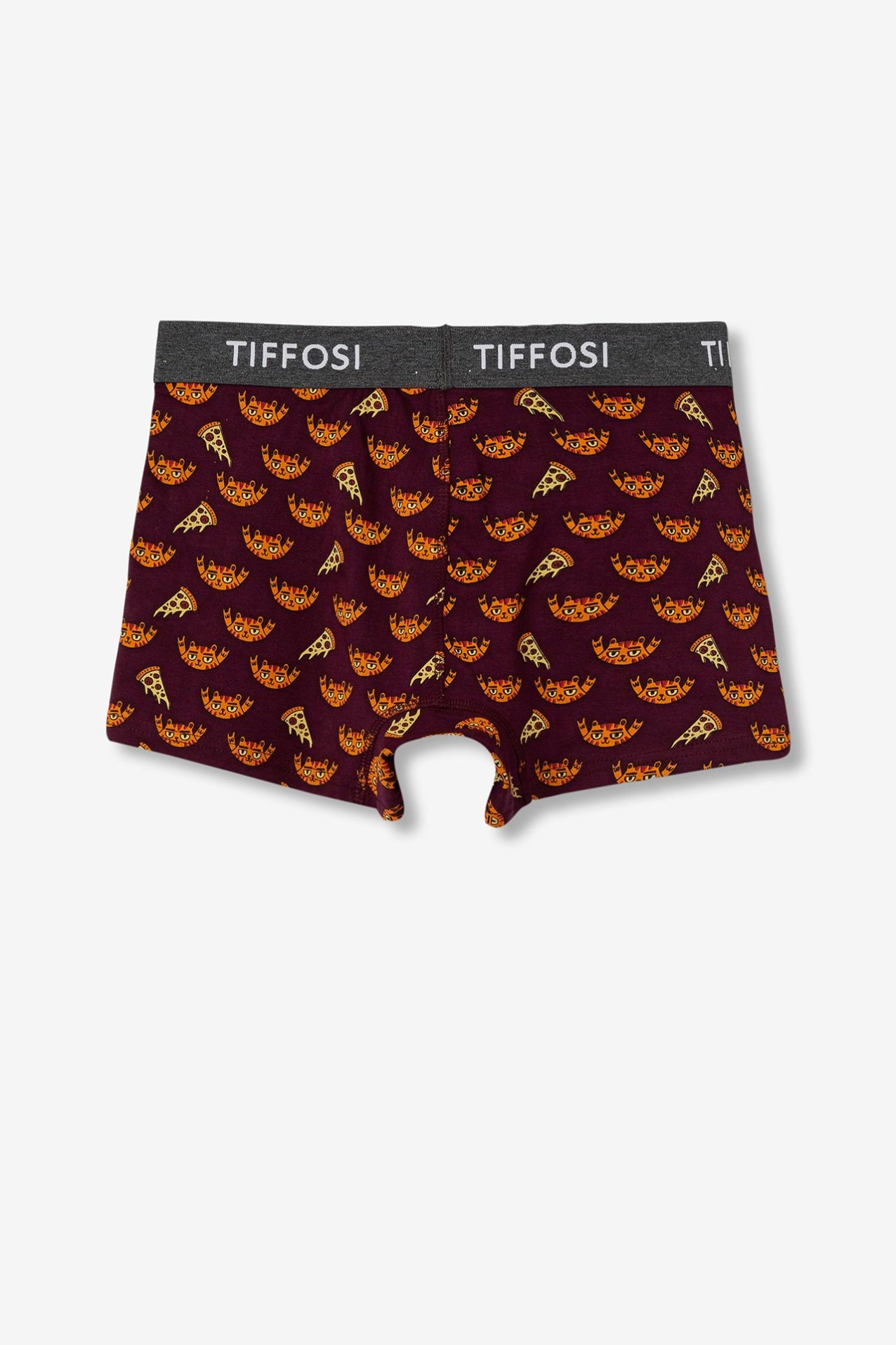 Red Pizza Cat Boxers