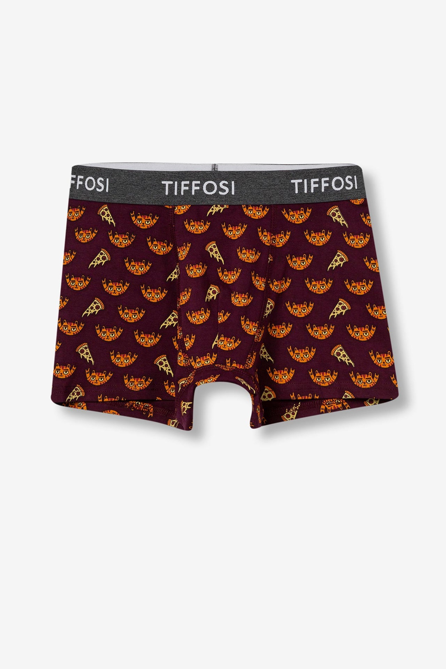 Red Pizza Cat Boxers