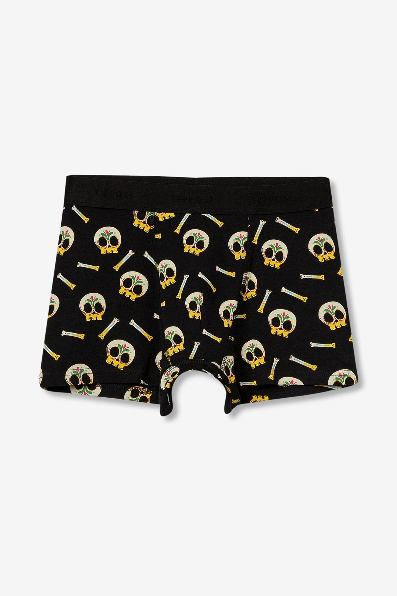 Boxers con estampado de calaveras