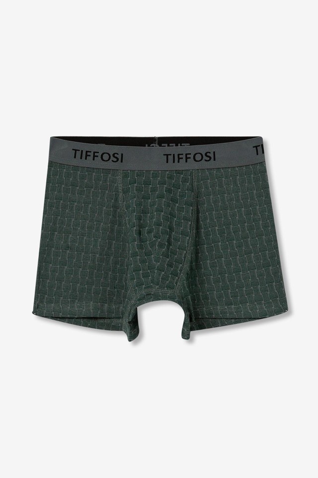 Boxers verde oscuro texturizados
