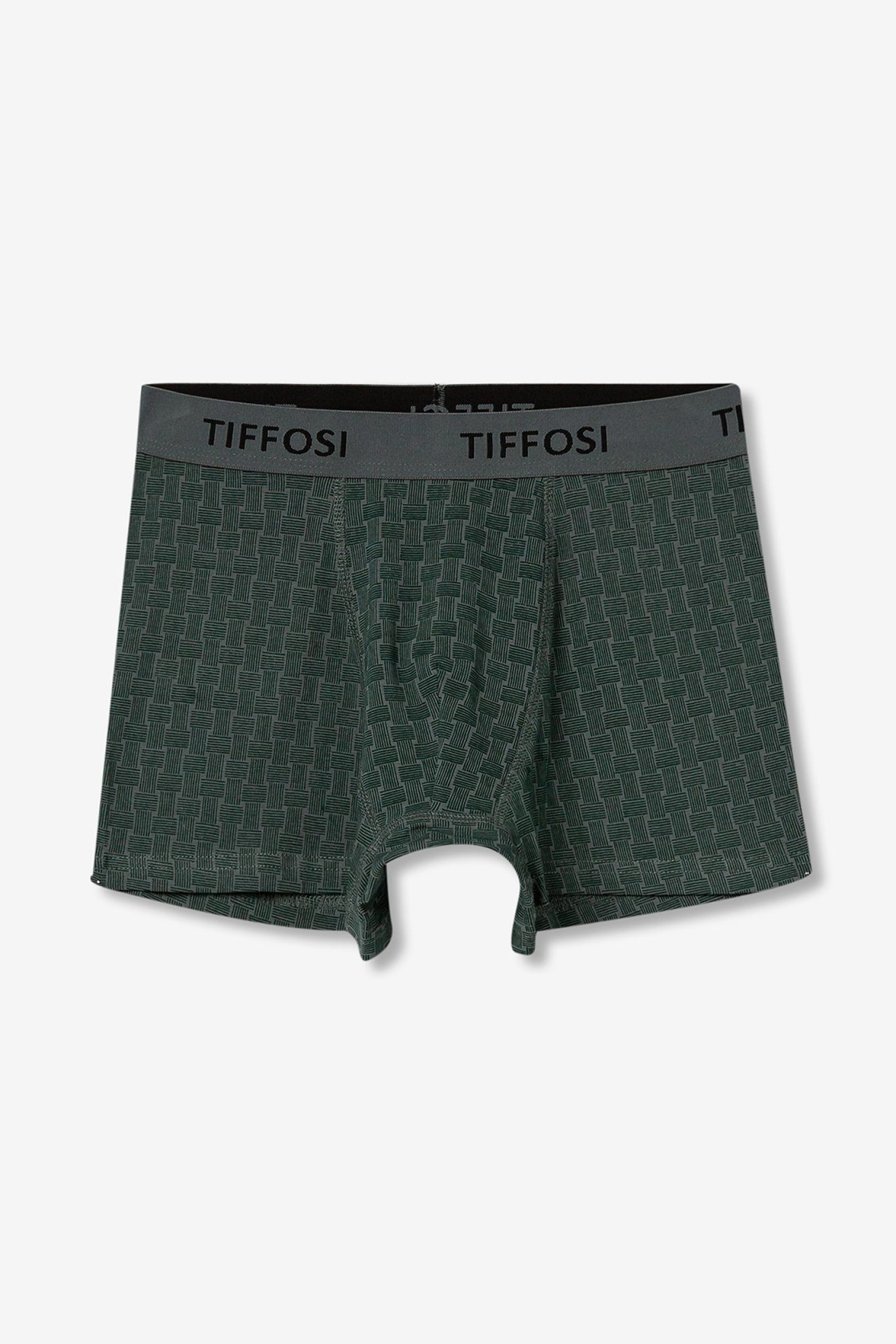Textured Dark Green Boxers