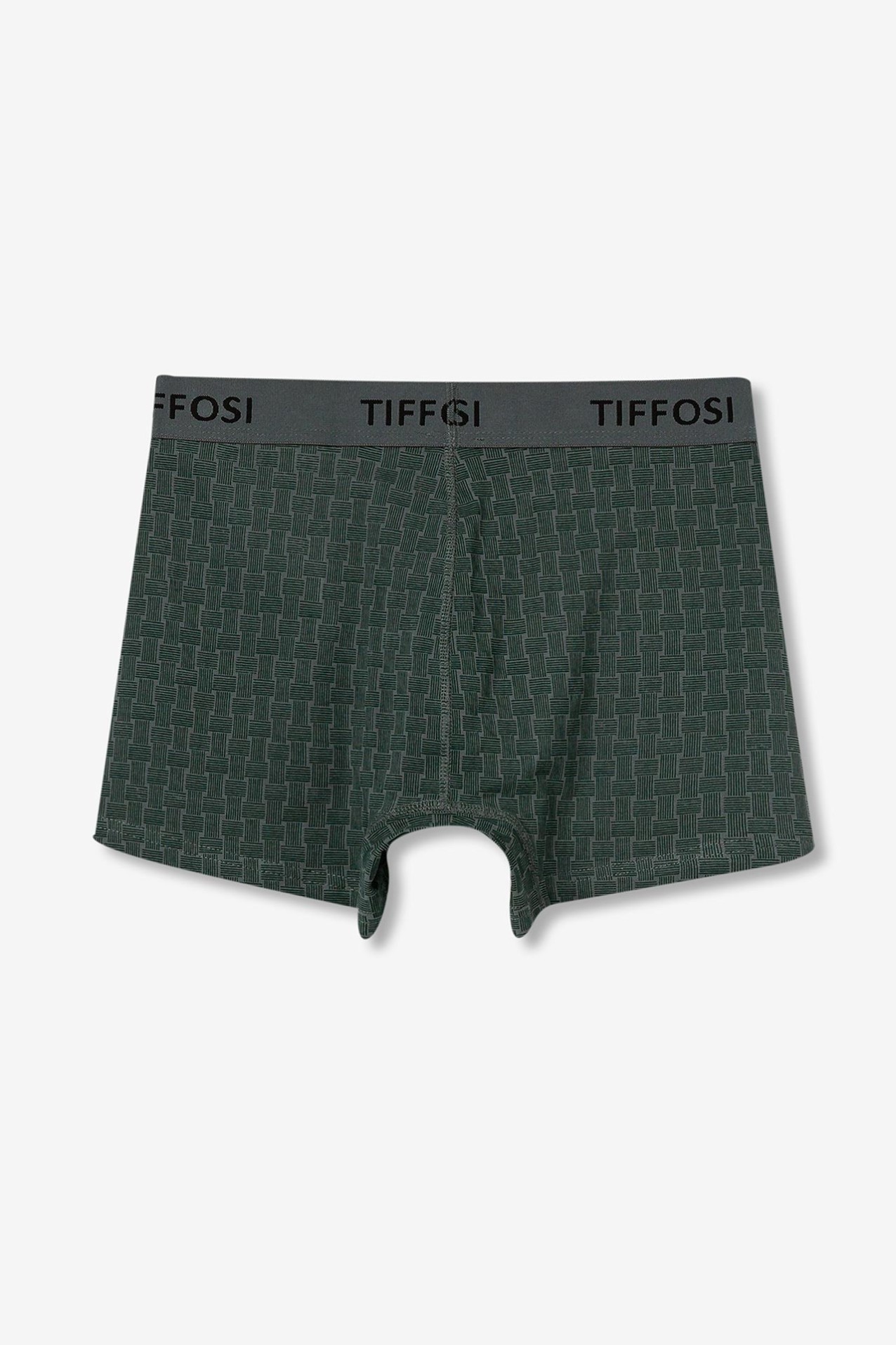 Textured Dark Green Boxers