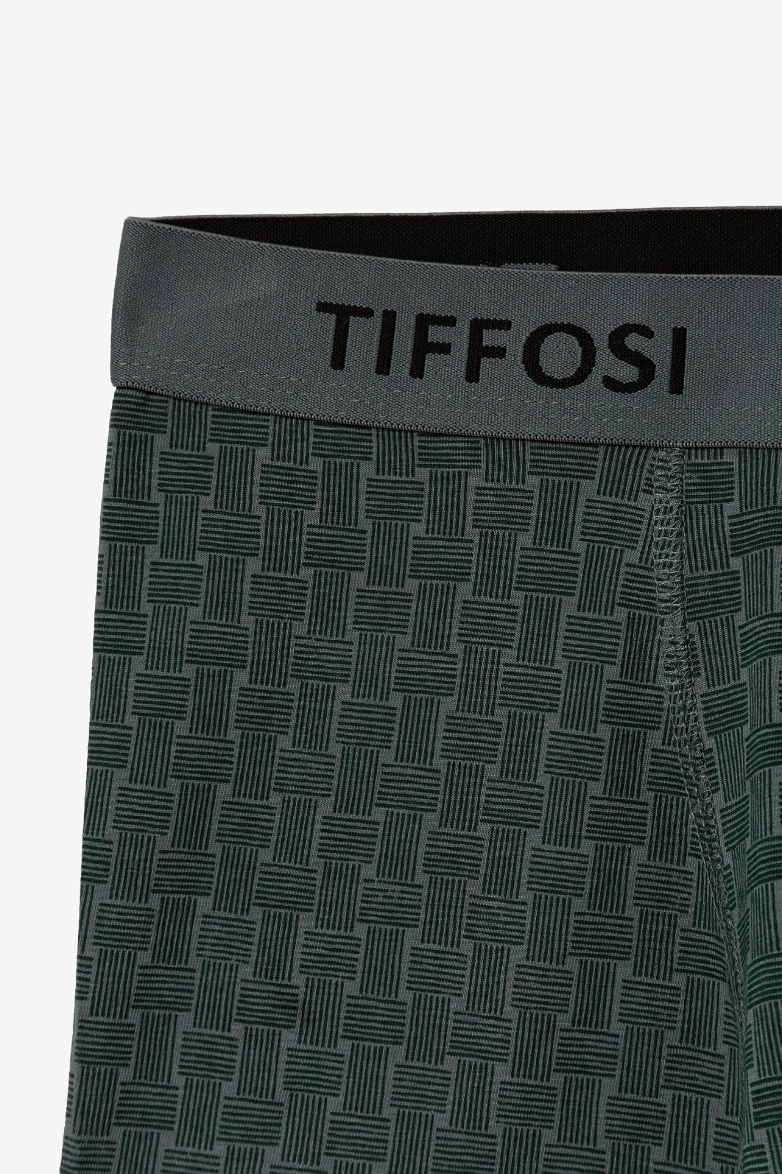 Textured Dark Green Boxers