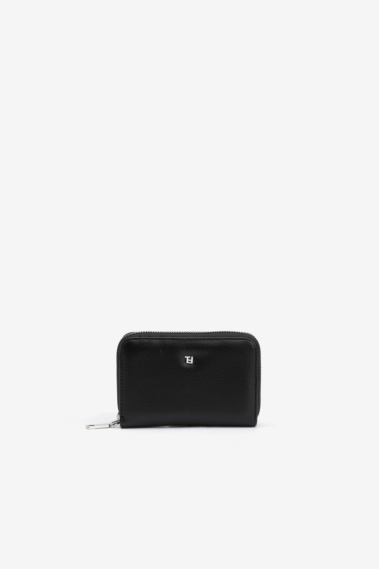 Textured Coin Purse with Zip Closure