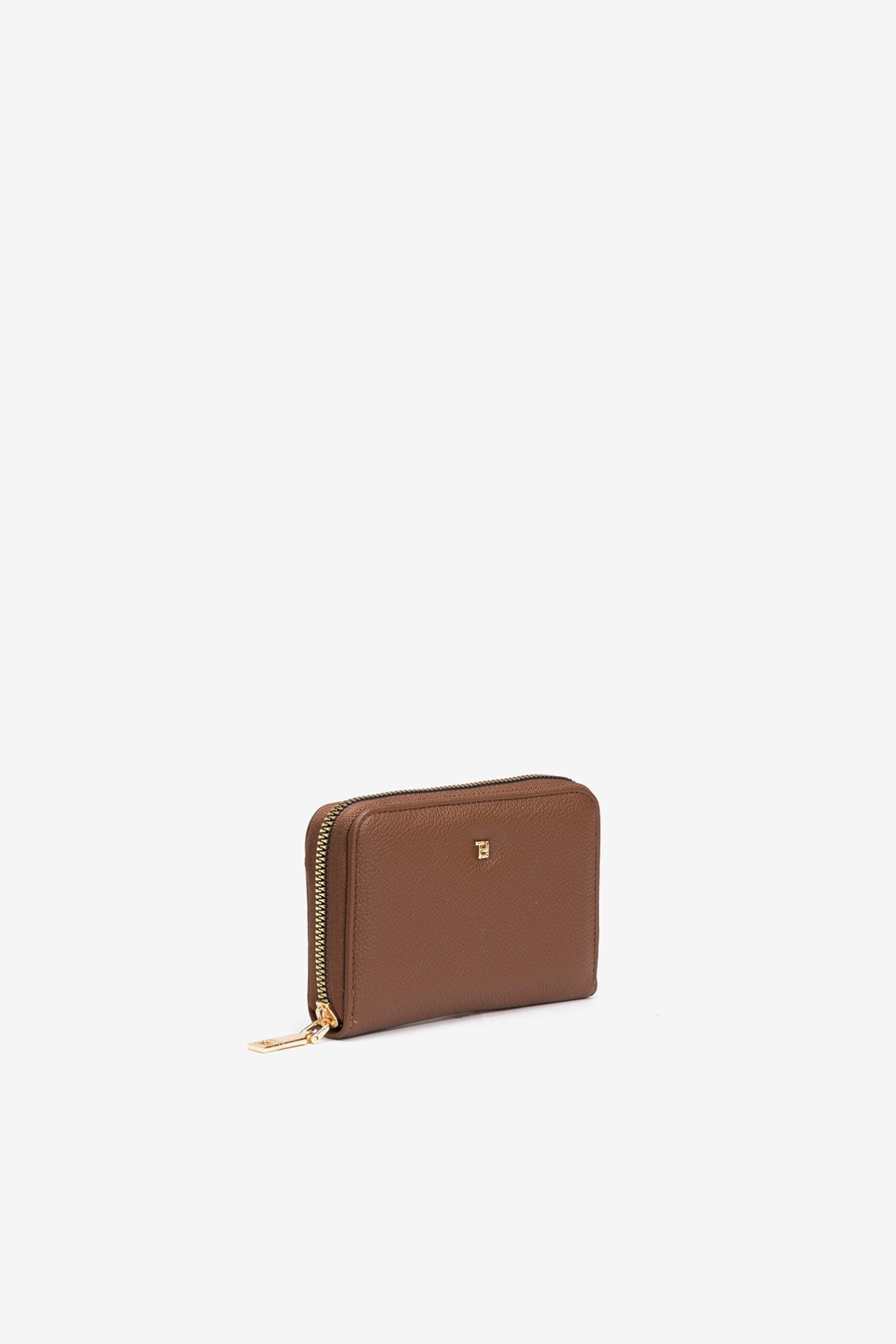 Textured Coin Purse with Zip Closure