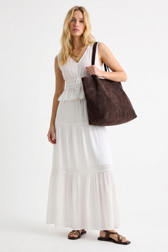 Mala Shopper Castanho Escuro