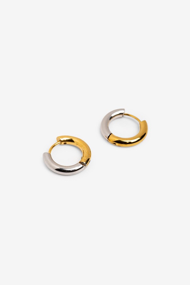Gold and Silver Hoops Gold and Silver Hoops