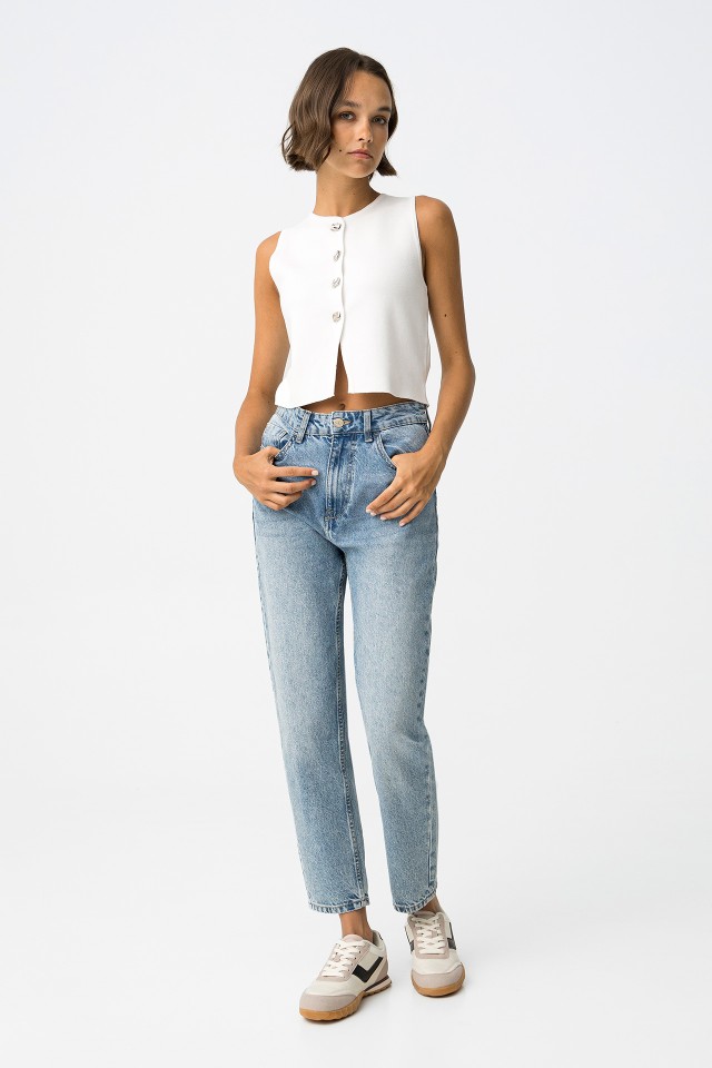 Mom Tapered Jeans Mom Tapered Jeans