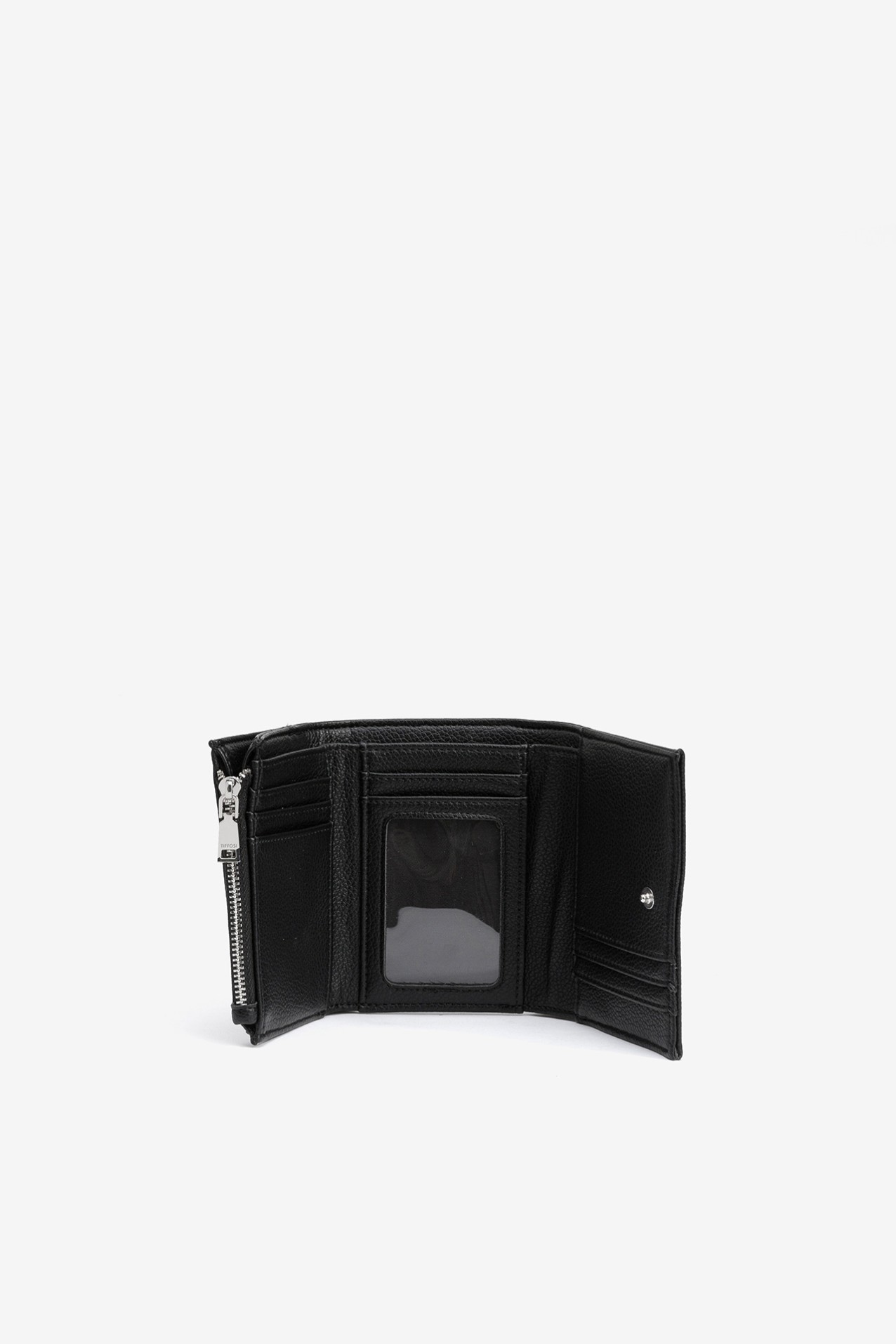 Textured Faux Leather Wallet