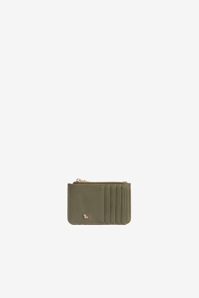 Green Minimalist Card Holder