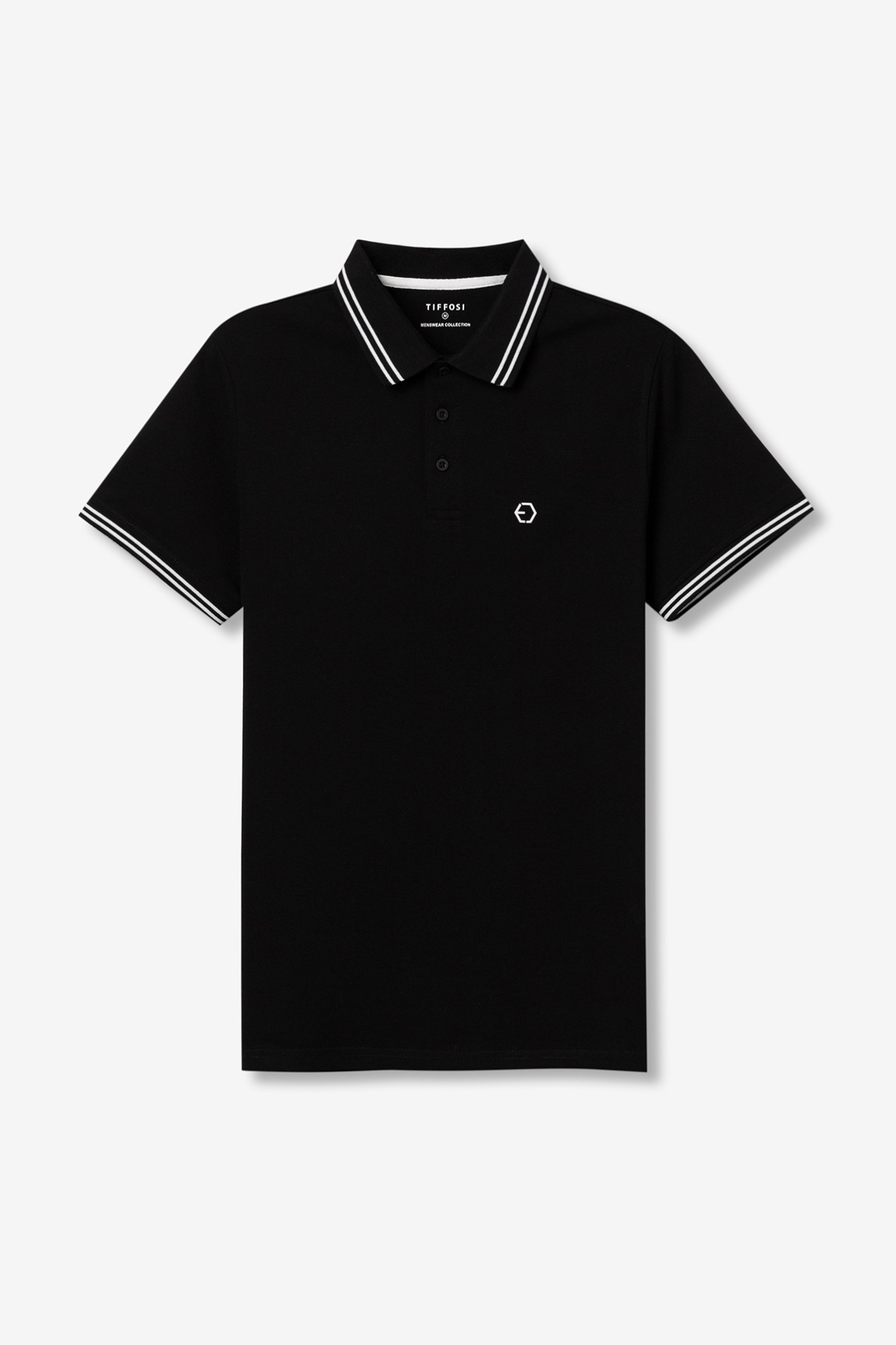 Slim Fit Black Polo Shirt