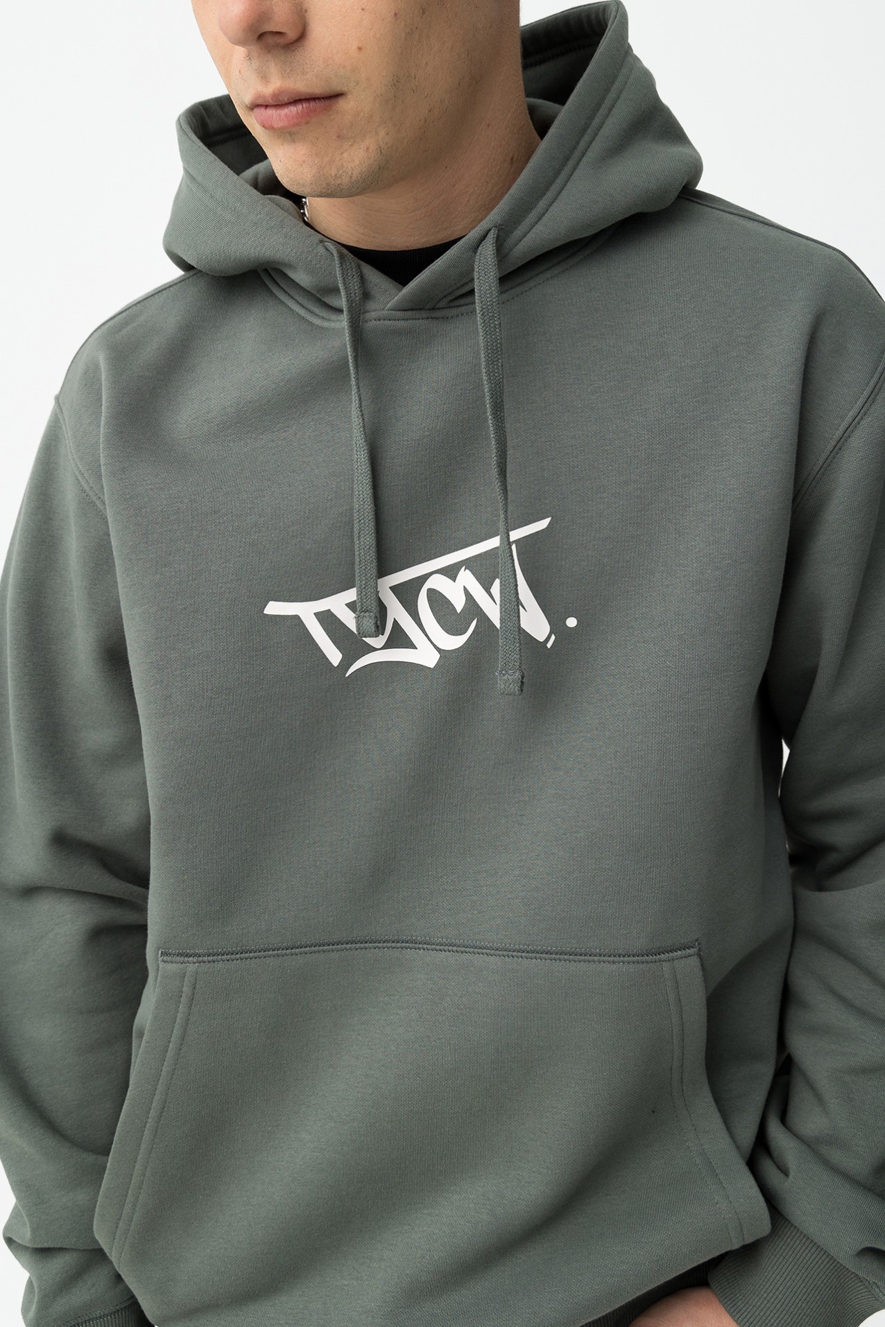 Green Hoodie With Logo