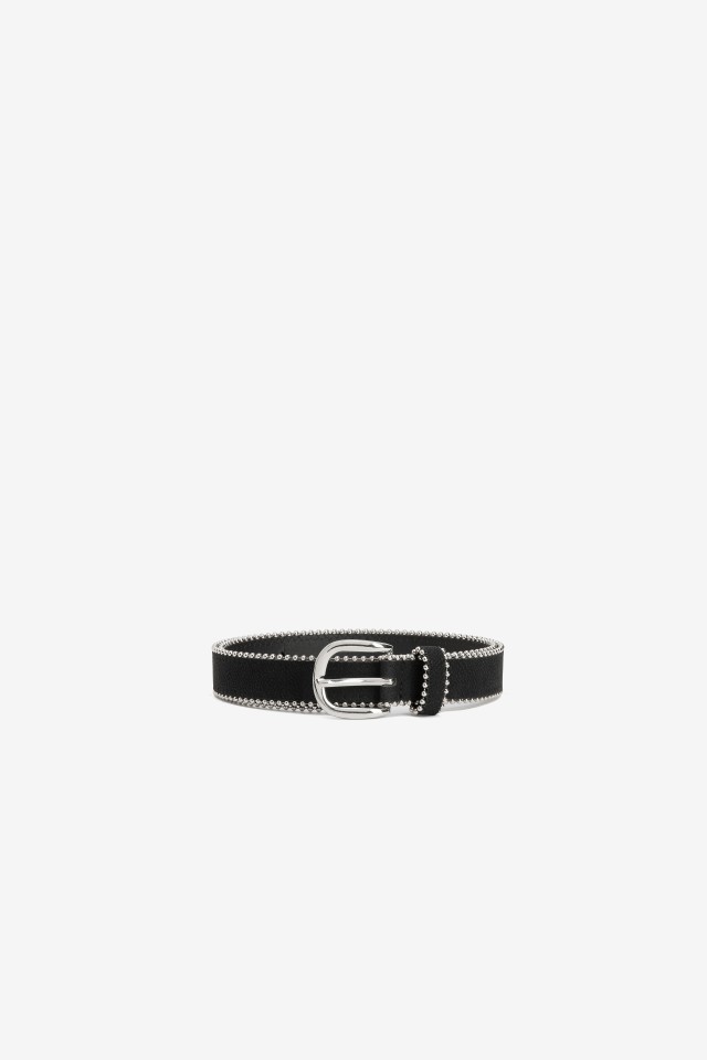 Black Belt With Silver Details