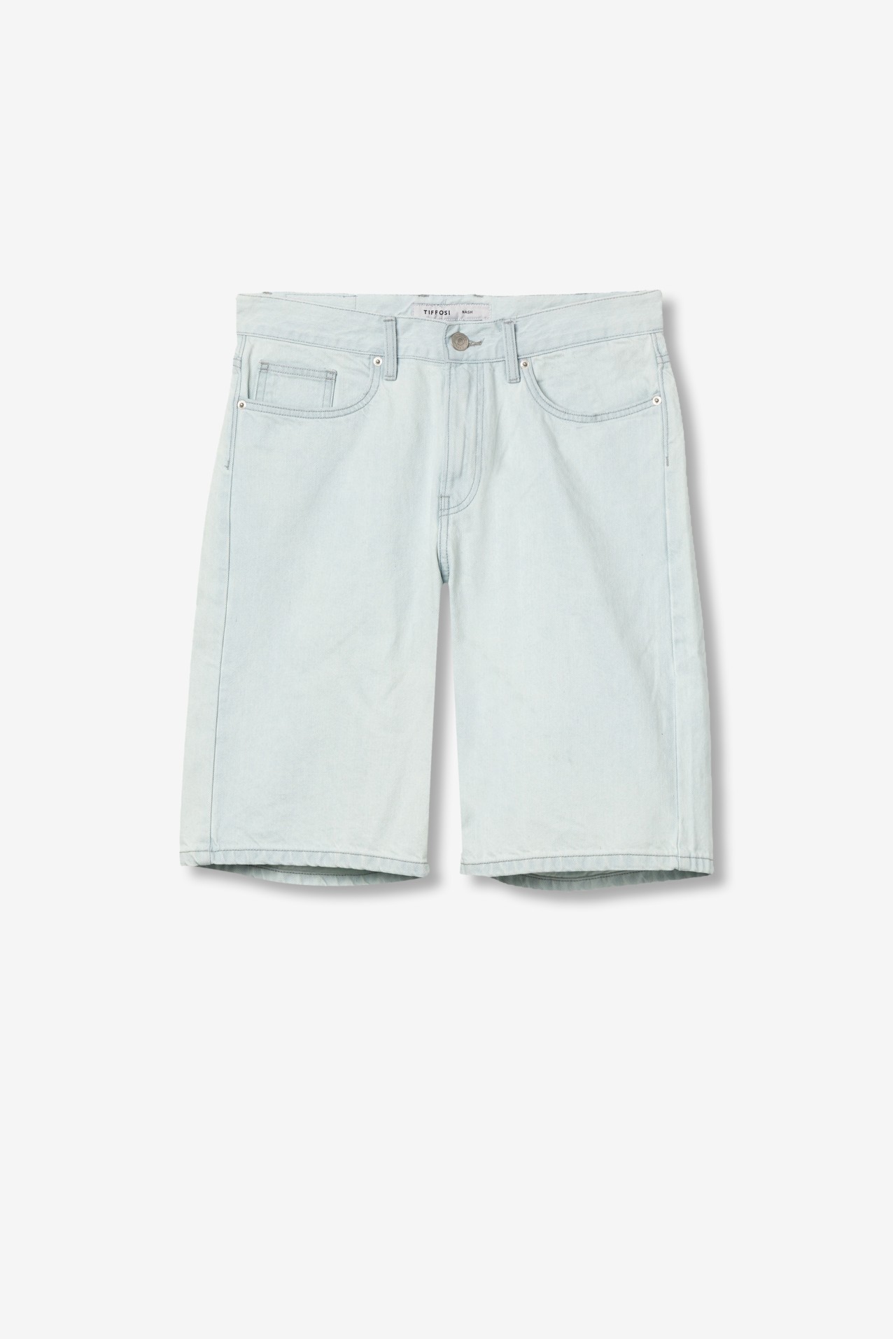 Light Blue Wide Shorts - 10064512_C20 - Tiffosi