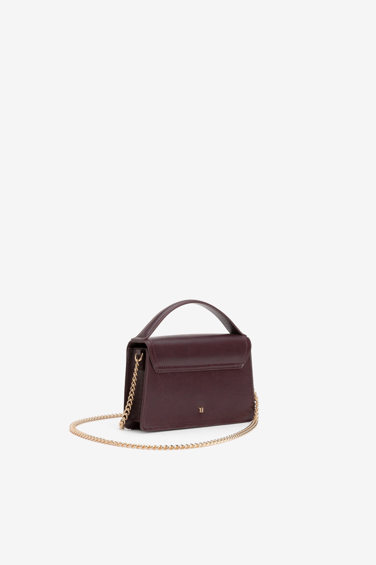 Dark Wine Mini Crossbody Bag